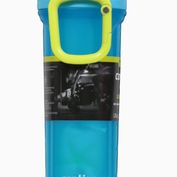 Contigo Blue Raspberry Fit Shake & Go Antimicrobial Mixer Bottle New Never Used - Picture 4 of 6